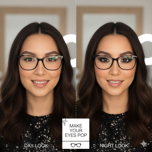Makeup for Glasses Wearers: How to Make Your Eyes Pop