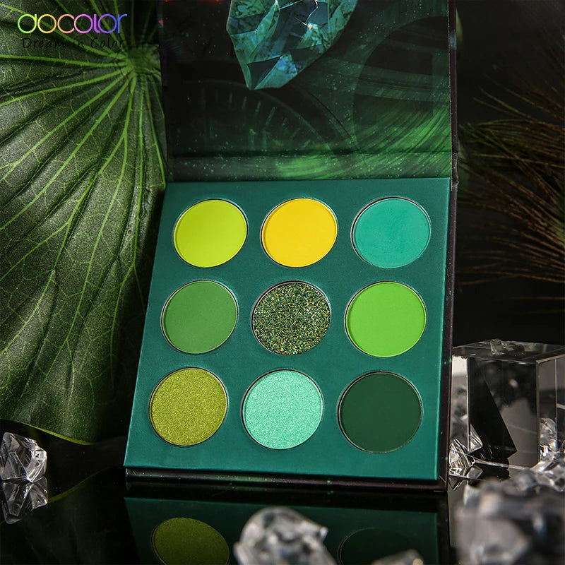 Docolor Eyeshadow Palette 9 Colors Waterproof Palette