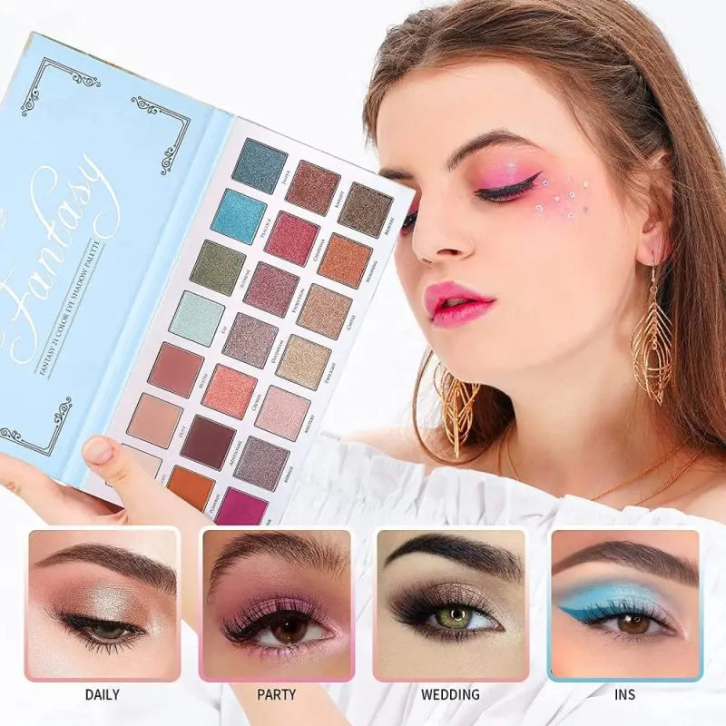 21 Colors Eyeshadow Palette