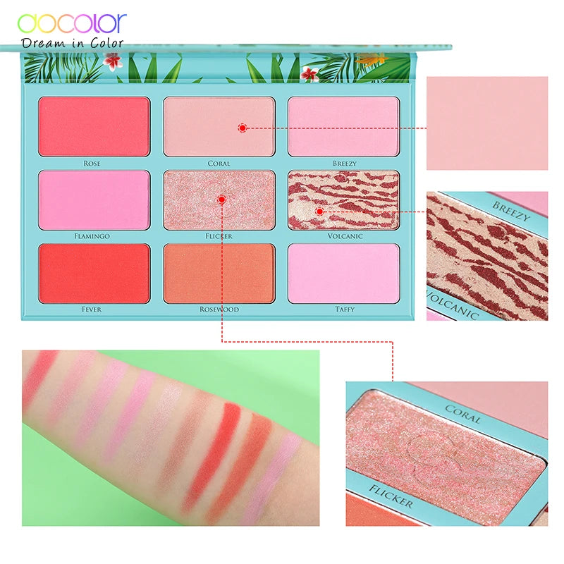 Docolor DO-Y0920 Tropical 27 Colour Combination Palette