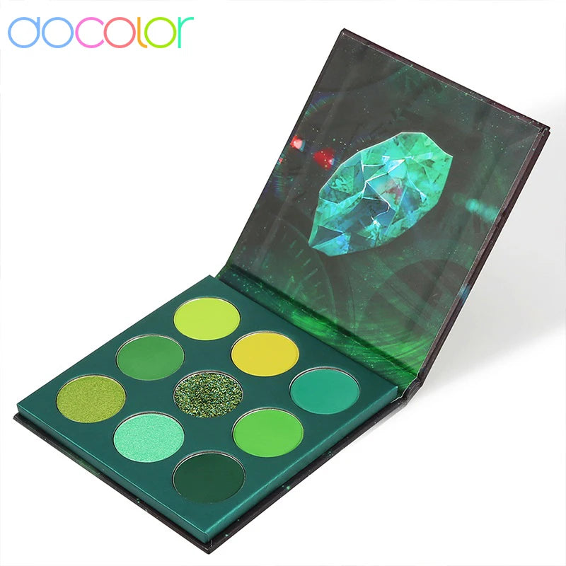 Docolor Eyeshadow Palette 9 Colors Waterproof Palette