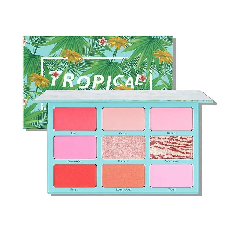 Docolor Tropiacal Makeup Palette 9 Colors