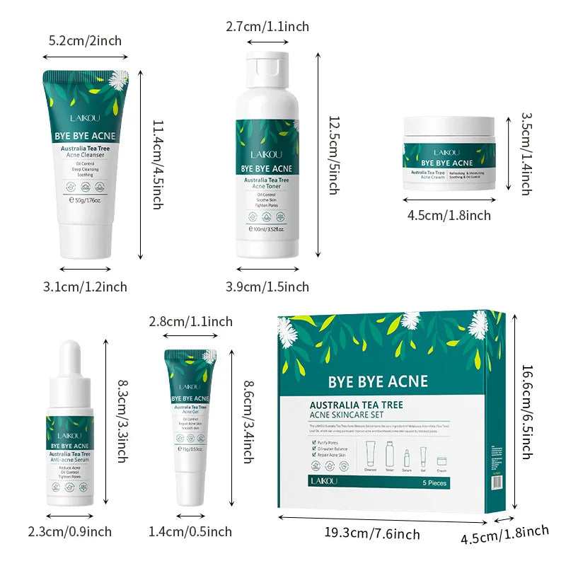 LAIKOU Australia Tea Tree Acne Skincare
