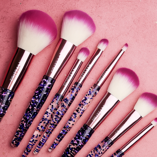 The Ultimate Guide to Flawless Makeup: Discover the Brittany Glowy 'n' Glam Makeup Brushes Set