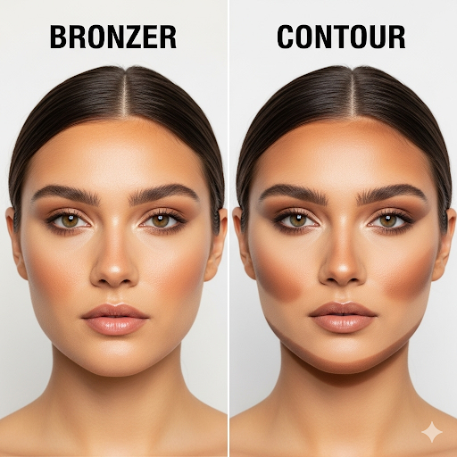 Bronzer vs. Contour: Key Differences &amp; How to Apply Each - Brittany Cosmetics