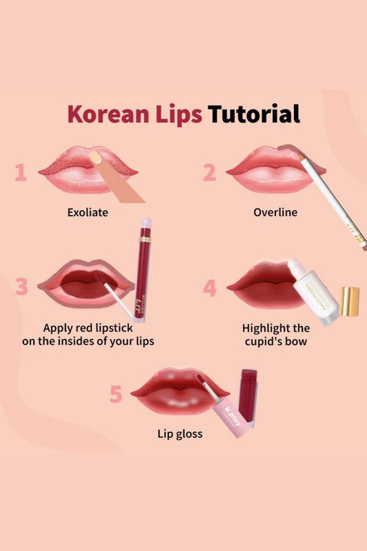 Korean Lips Tutorial: How to Get That Gradient Glow - Brittany Cosmetics