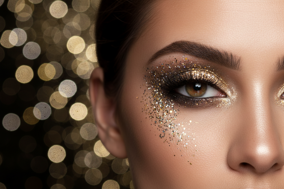 Dazzle and Shine: Exploring Glamorous Glitter Eyeshadow Makeup Looks with Glossy Glam Palette