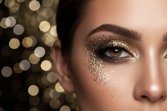 Dazzle and Shine: Exploring Glamorous Glitter Eyeshadow Makeup Looks with Glossy Glam Palette