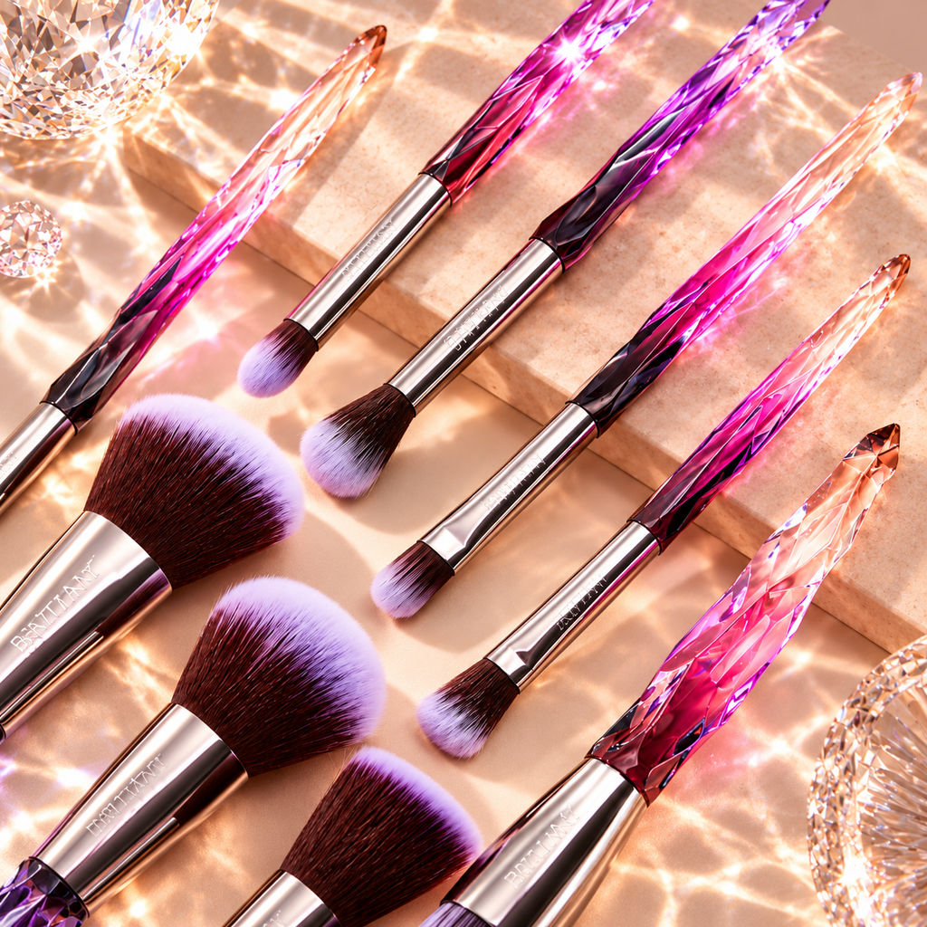 Crystal Makeup Brush Set – Free Gift with £55 Spend