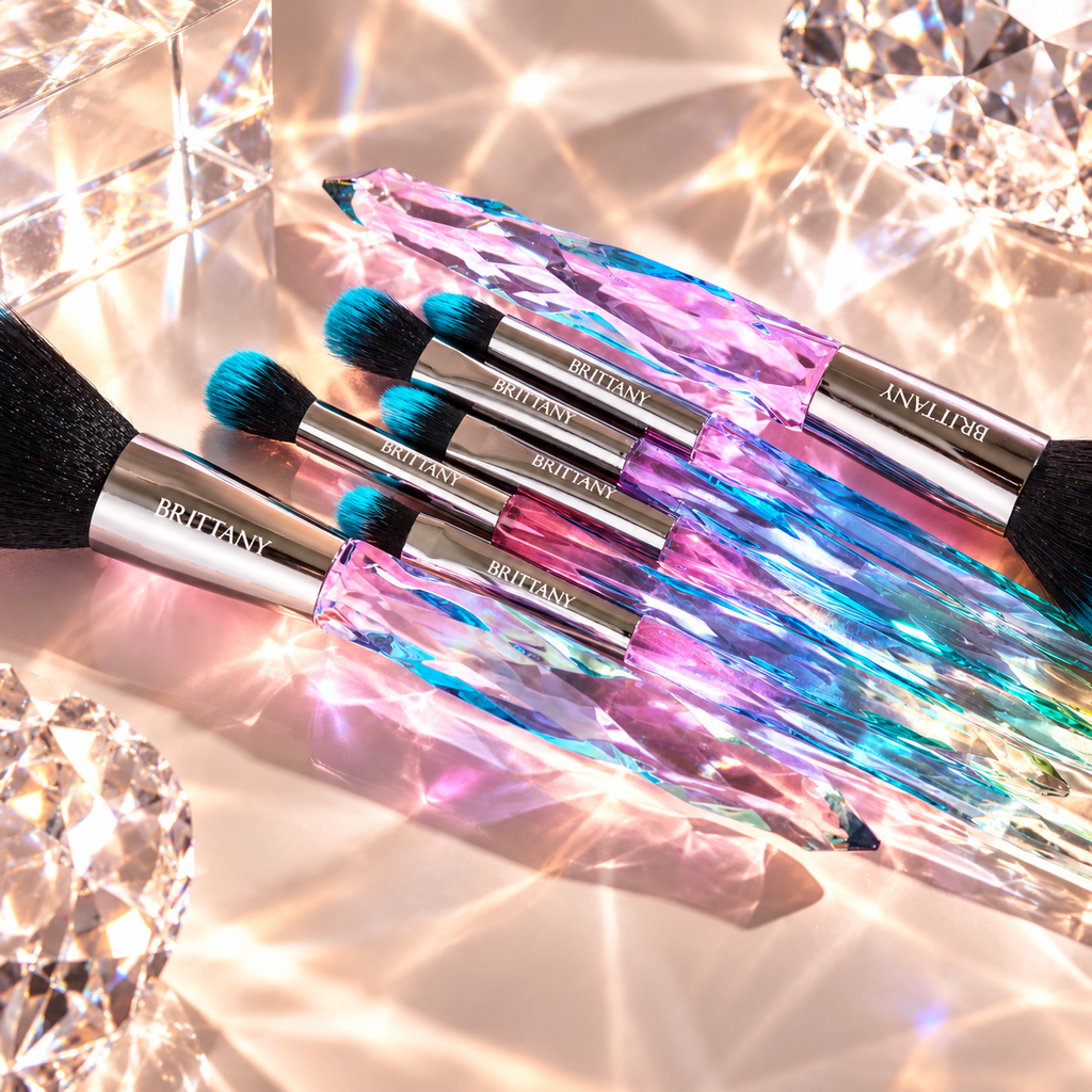 Crystal Makeup Brush Set – Free Gift with £55 Spend