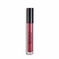 Brittany Cosmetics Rose Brown liquid lipstick showing a deep rose shade in a clear tube