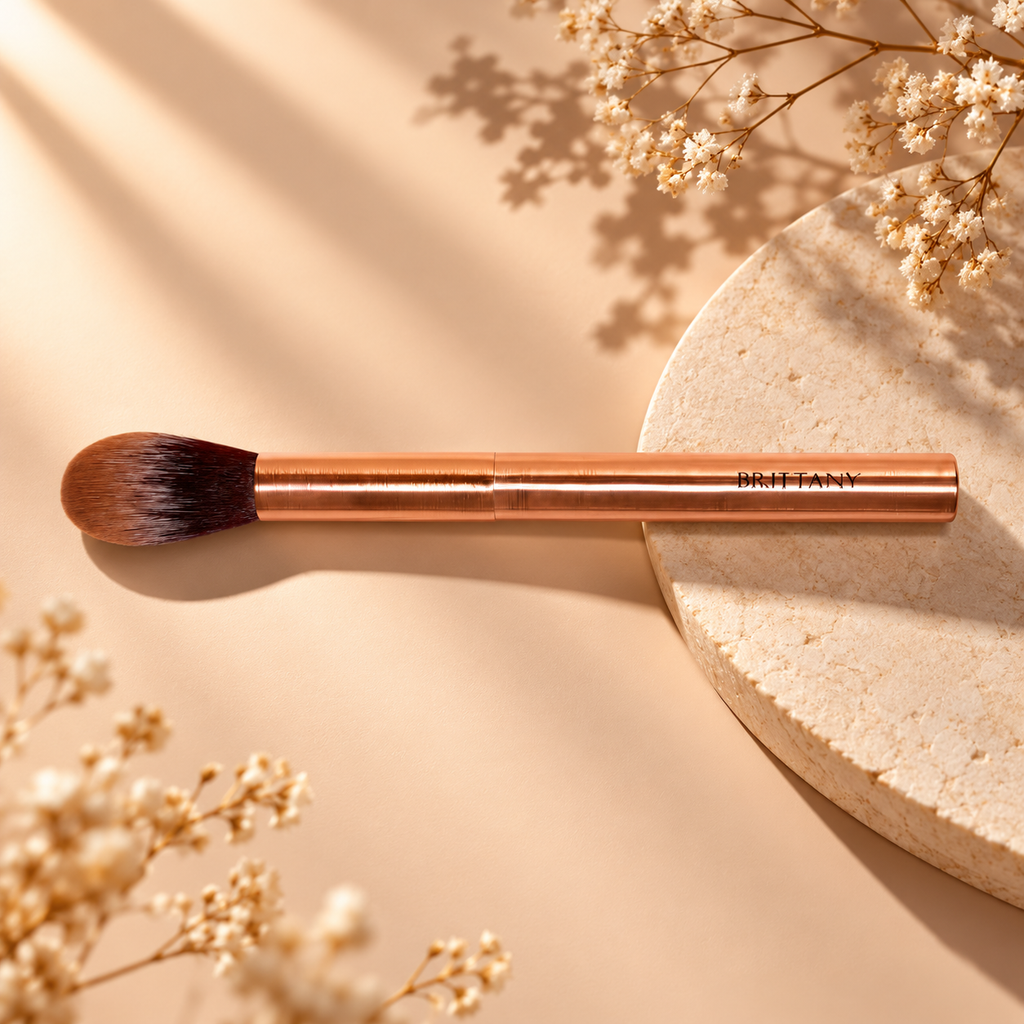Flawless Highlight Brush: Elevate Your Glow with Effortless Precision