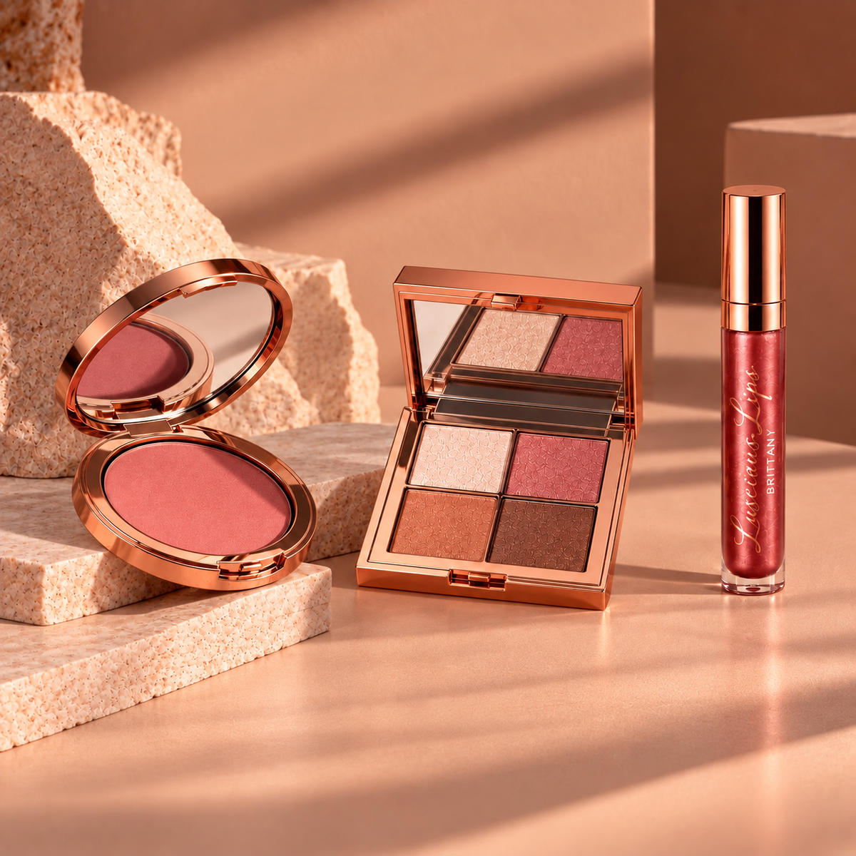 Golden Hour Glam Kit - Your Ultimate Radiant Makeup Solution