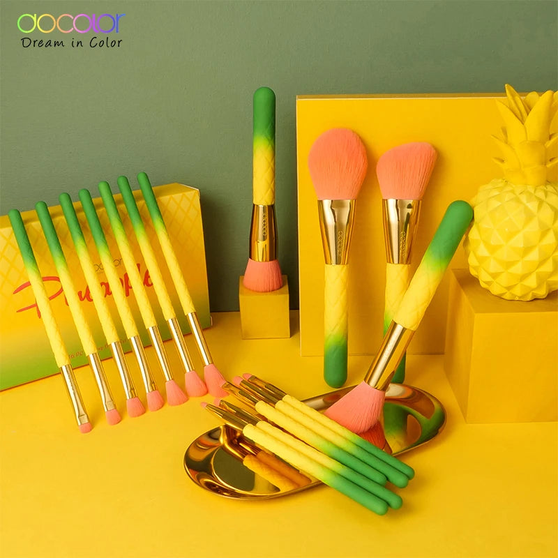 Pineapple Makeup Brushes