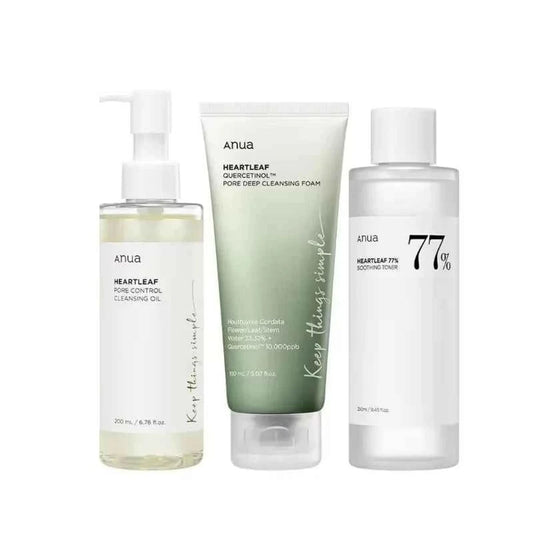 Heartleaf Korean Skincare Routine for Clear & Calm Skin